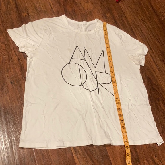 AMOUR TSHIRT IN WHITE
